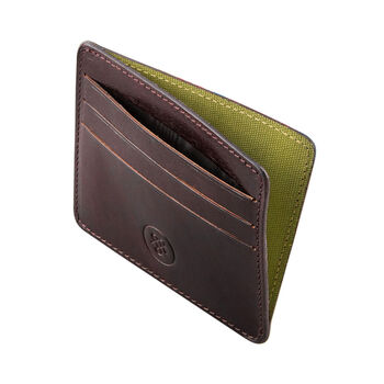 Men's Classic Leather Credit Card Holder 'Marco', 6 of 12
