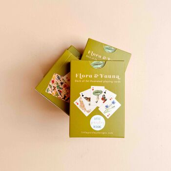 Flora And Fauna Playing Card Pack Deck Of 54, 4 of 12