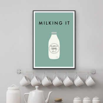 Milking It Kitchen Print, 4 of 4