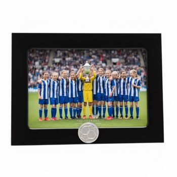 Personalised Football Photo Frame, 8 of 11