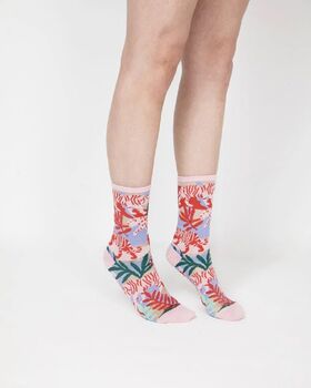 Sheer Socks Pack Of Three, 10 of 10