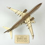 Boeing 737 8200 Model Plane Personalised Wooden Kit, thumbnail 7 of 11