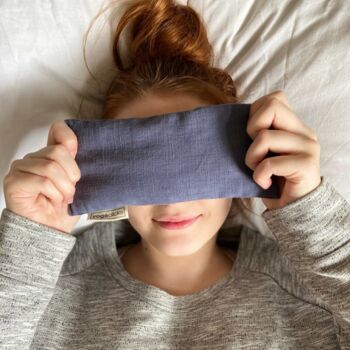 Linen And Lavender Eye Pillow, 6 of 12