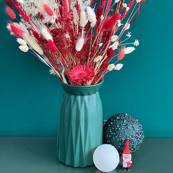 The Candy Cane Christmas Dried Flower Bouquet, 3 of 6