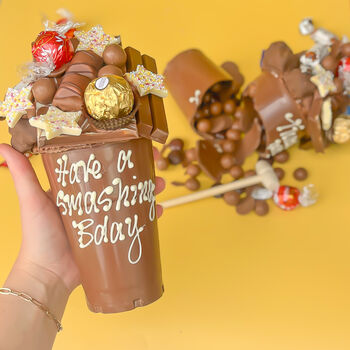 Happy Mother's Day Belgian Chocolate Smash Cup, 10 of 10