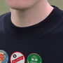 Leicester Beer Mats Oversized T Shirt, thumbnail 8 of 10
