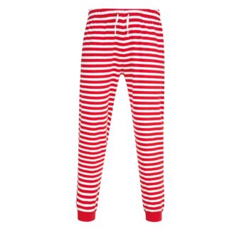 Personalised Christmas Crew Pyjamas | Red, 3 of 3