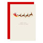 Santa's Coming To Town Foiled Cards Single/Boxed Set, thumbnail 1 of 2