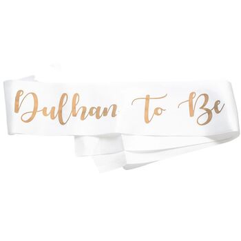 Team Dulhan And Dulhan To Be Sashes Eight Pack, 2 of 7