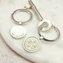 Personalised 70th Birthday Sixpence Coin Keyring, thumbnail 2 of 7