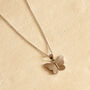 Sterling Silver Butterfly Pendant Necklace, thumbnail 1 of 6