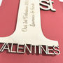 Personalised 1st Valentine's Day Keepsake Card, thumbnail 7 of 12