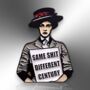 Same Sh*T Different Century Feminist Suffragette Enamel Lapel Pin Badge, Birthday, Christmas, Friendship Gift For Women, thumbnail 3 of 8