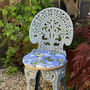 Circular Round Garden Outdoor Seat Pads Magnolia Floral, thumbnail 2 of 3