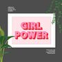 Girl Power Print, thumbnail 8 of 8