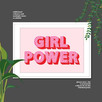 Girl Power Print, 8 of 8