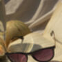 Black Traditional Style Sunglasses, thumbnail 2 of 6