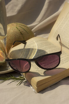 Black Traditional Style Sunglasses, 2 of 6