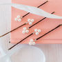 Set Of Five Pearl Cluster Hair Pins, thumbnail 1 of 3