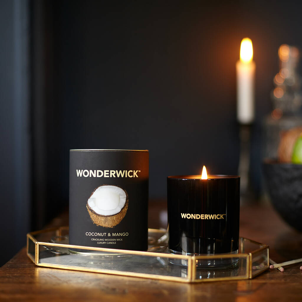 Wonderwick™ Noir Crackling Wooden Wick Scented Candle By The Country Why Is My Wooden Wick Not Burning