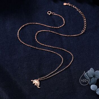 Cute Little Stegosaurus Pendant Necklace, 6 of 11
