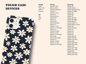 Daisy Phone Case | Custom Colour | iPhone, 2 of 9