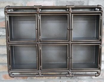 Industrial Metal Wall Storage Cabinet, 2 of 3
