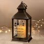 Personalised Eid And Ramadan Black Lantern, thumbnail 3 of 4
