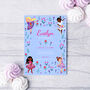 Digital Editable Ballerina Kids Birthday Party Invitation Template, thumbnail 2 of 10