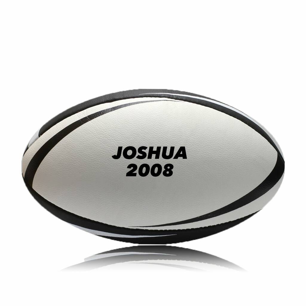 Personalised Rugby Ball By We Print Balls