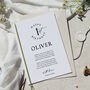 Luxury Personalised Birthday Card With Poem For Baby 1st 2nd 3rd Birthday, thumbnail 1 of 8
