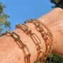 Gold Pvd Waterproof Chain Bracelets, thumbnail 6 of 7