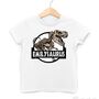 Personalised Dinosaur Name Kids T Shirt, thumbnail 4 of 6