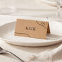 Minimal Script Wedding Place Name Cards, thumbnail 1 of 2
