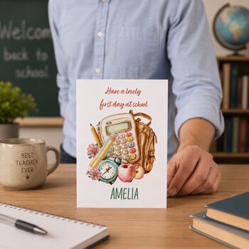 Personalised Back To School Card, 5 of 6