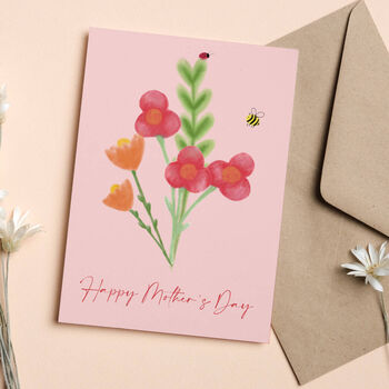 Mother's Day Bunch Of Flowers Card, 2 of 7
