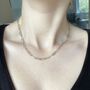 Sterling Silver Paperclip Chain Necklace, thumbnail 3 of 6