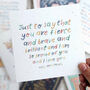 You Are Fierce And Brave And Brilliant Card, thumbnail 2 of 2