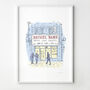 Beigel Bake London Fine Art Print, thumbnail 1 of 6