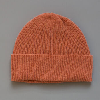 Lambswool Rib Beanie Hat In 11 Colours, 3 of 12