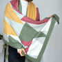 Personalised Blocks Geometric Cashmere And Modal Scarf, thumbnail 8 of 12
