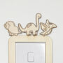 Personalised Dinosaur Light Switch Cover For Kids, thumbnail 7 of 7