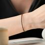 Natural Pyrite Bracelet, thumbnail 4 of 5
