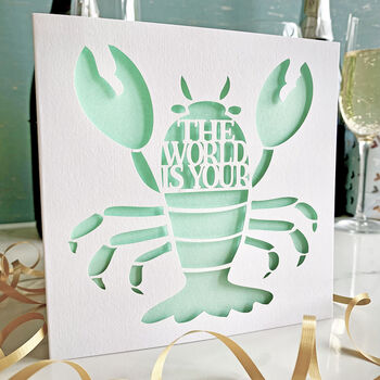 The World Is Your Lobster Card, 2 of 4