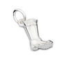 Welly Boot Personalised Silver Charm, thumbnail 5 of 9