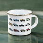 Land Rover Enamel Mug, thumbnail 1 of 4