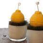 Personalised Gift Box Of A Set Of Two Lemon Candle With Free Greeting Card, thumbnail 3 of 4