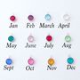 Personalised Birthday Birthstone Necklace, thumbnail 4 of 6