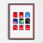 Football Shirt Poster, thumbnail 5 of 12