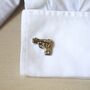 Silver Gun Cufflinks Men Gift 316 L Stainless Steel Bold Statement Accessory, thumbnail 1 of 4